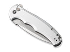 Button Lock Praxis Aluminum Silver