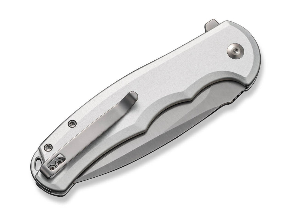 Button Lock Praxis Aluminum Silver