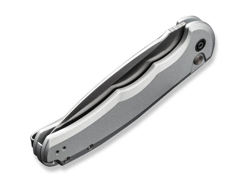 CIVIVI Button Lock Praxis Aluminum Silver