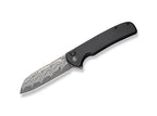 Chevalier II Aluminum Black Damascus