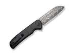 Chevalier II Aluminum Black Damascus