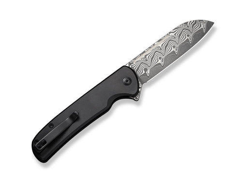 Chevalier II Aluminum Black Damascus