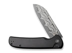 Chevalier II Aluminum Black Damascus