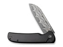 CIVIVI Chevalier II Aluminum Black Damascus
