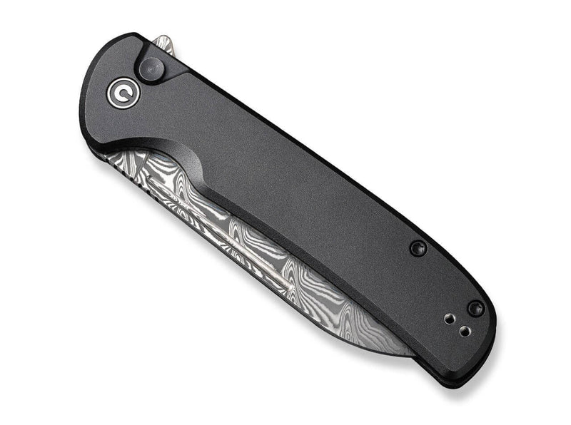 CIVIVI Chevalier II Aluminum Black Damascus