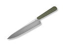 CIVIVI Cibus Chef's Knife 14C28N Milled OD Green