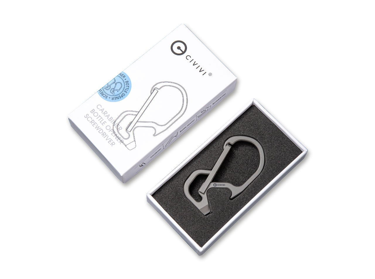 CIVIVI Click Titanium Gray