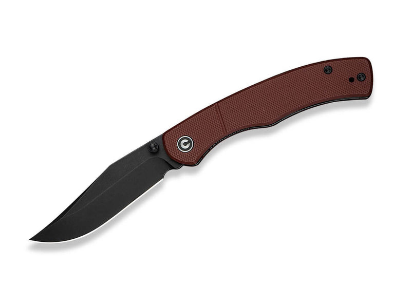 CIVIVI Clingman Nitro-V G10 Burgundy Black Stonewash
