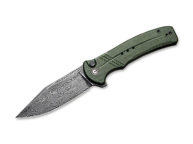 CIVIVI Cogent Damast Micarta Green