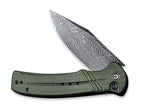 Cogent Damast Micarta Green