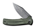 CIVIVI Cogent Damast Micarta Green
