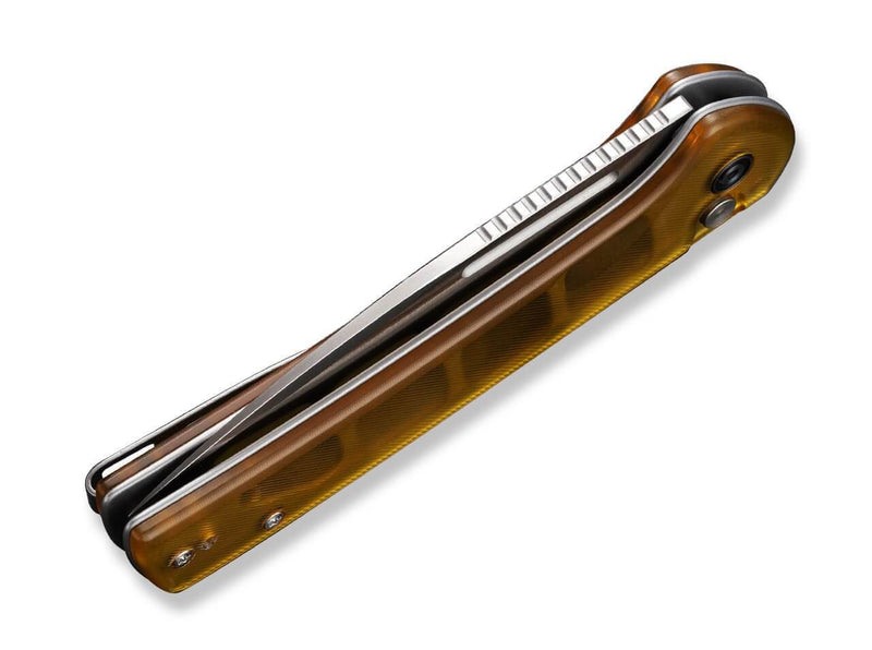 CIVIVI Conspirator Button Lock Ultem Amber