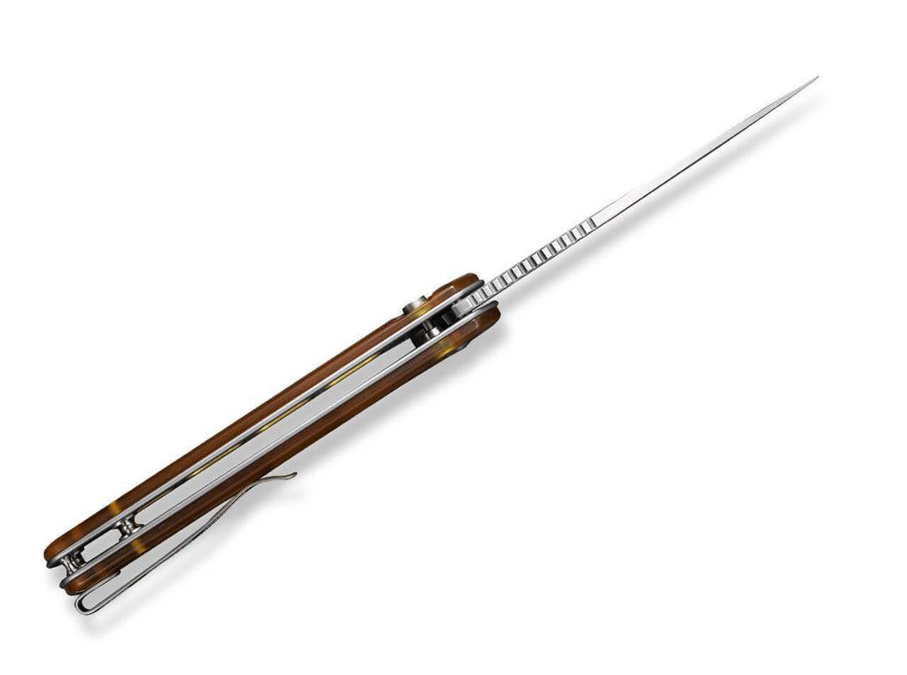 Conspirator Button Lock Ultem Amber