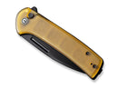 CIVIVI Conspirator Button Lock Ultem Amber & Black
