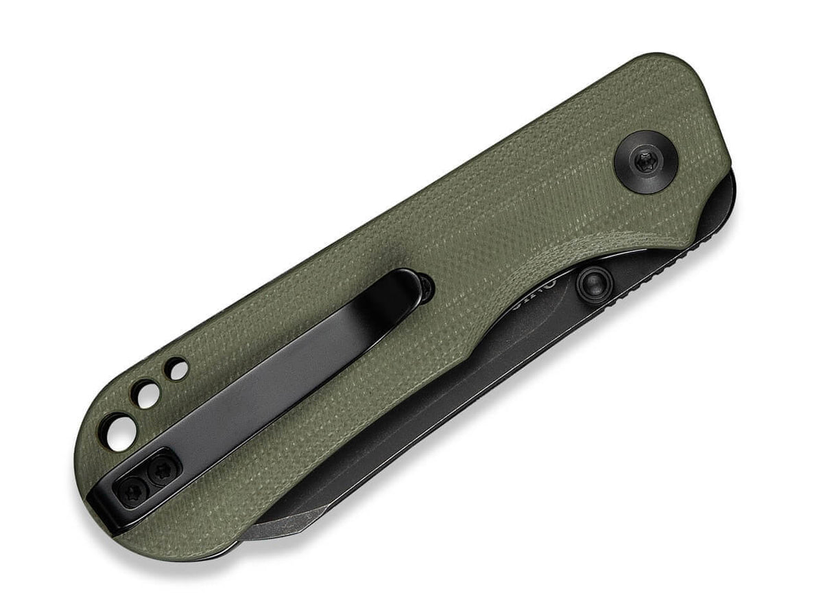 Crabby 14C28N OD Green G10 Black Blade