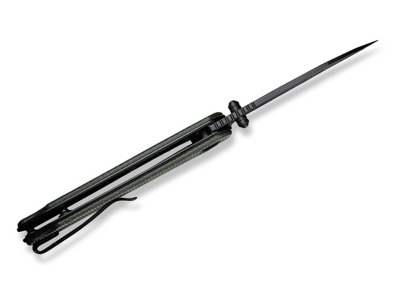 CIVIVI Elementum Micarta Green Damascus