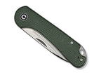 Elementum Slip Joint 14C28N Micarta Green