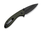 Faeger 14C28N OD Green G10 Black Stonewashed