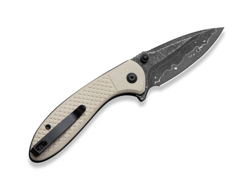 CIVIVI Faeger Damascus Ivory G10