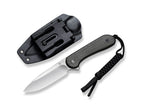 Fixed Blade Elementum Micarta Green