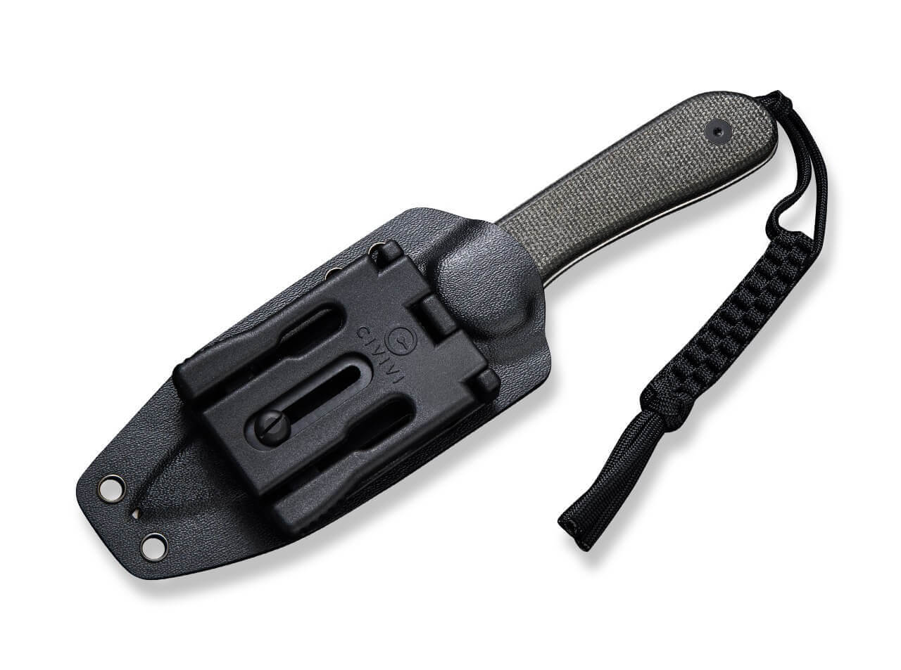 Fixed Blade Elementum Micarta Green