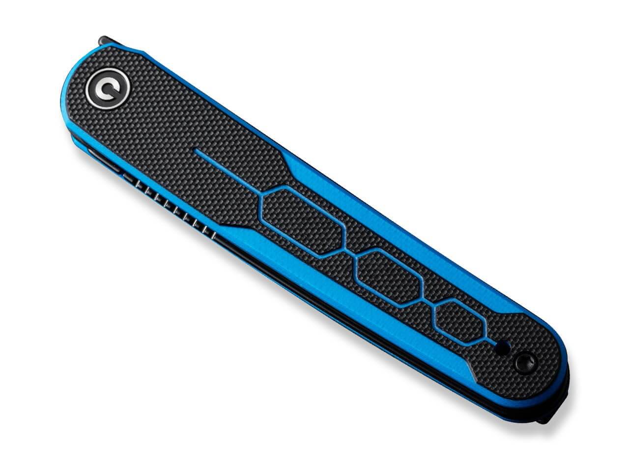 KwaiQ Milled G10 Blue & Black