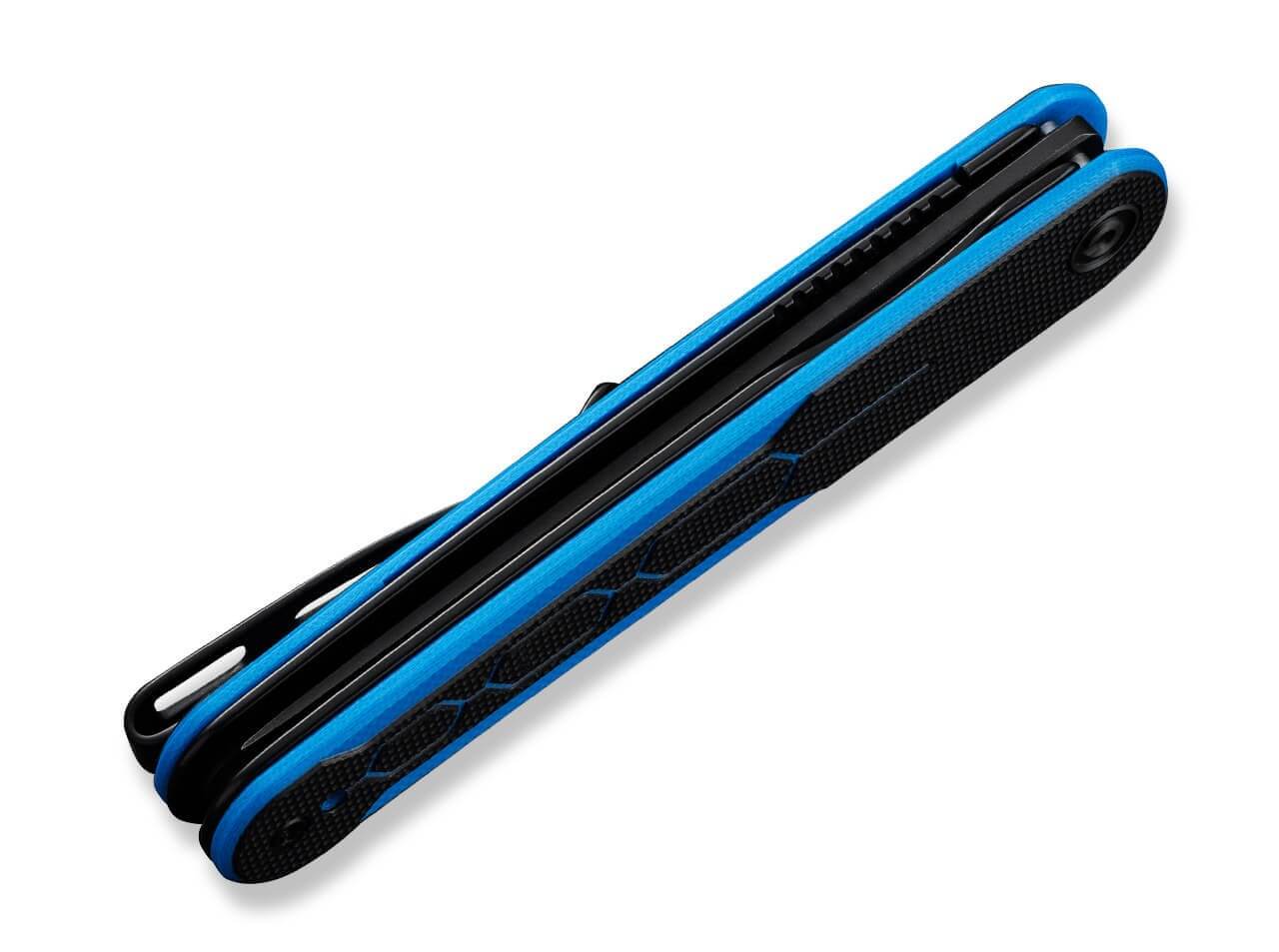 KwaiQ Milled G10 Blue & Black