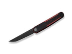 KwaiQ Milled G10 Burgundy & Black