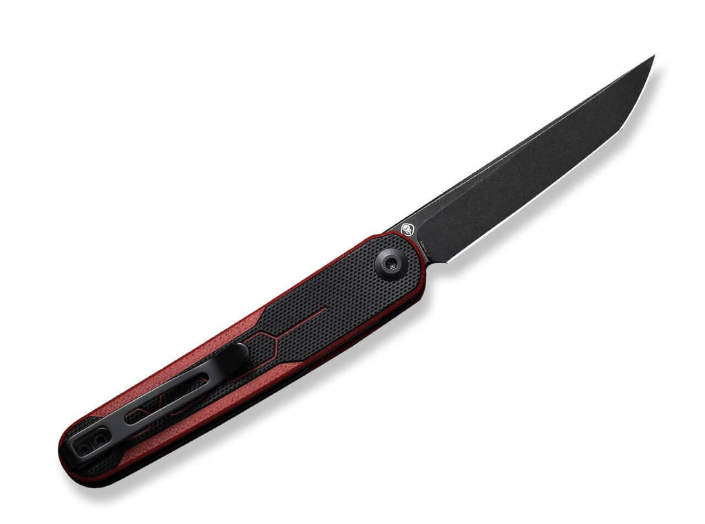 KwaiQ Milled G10 Burgundy & Black
