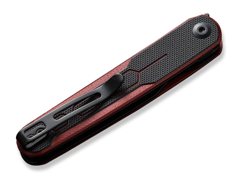 CIVIVI KwaiQ Milled G10 Burgundy & Black