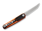KwaiQ Milled G10 Orange & Black