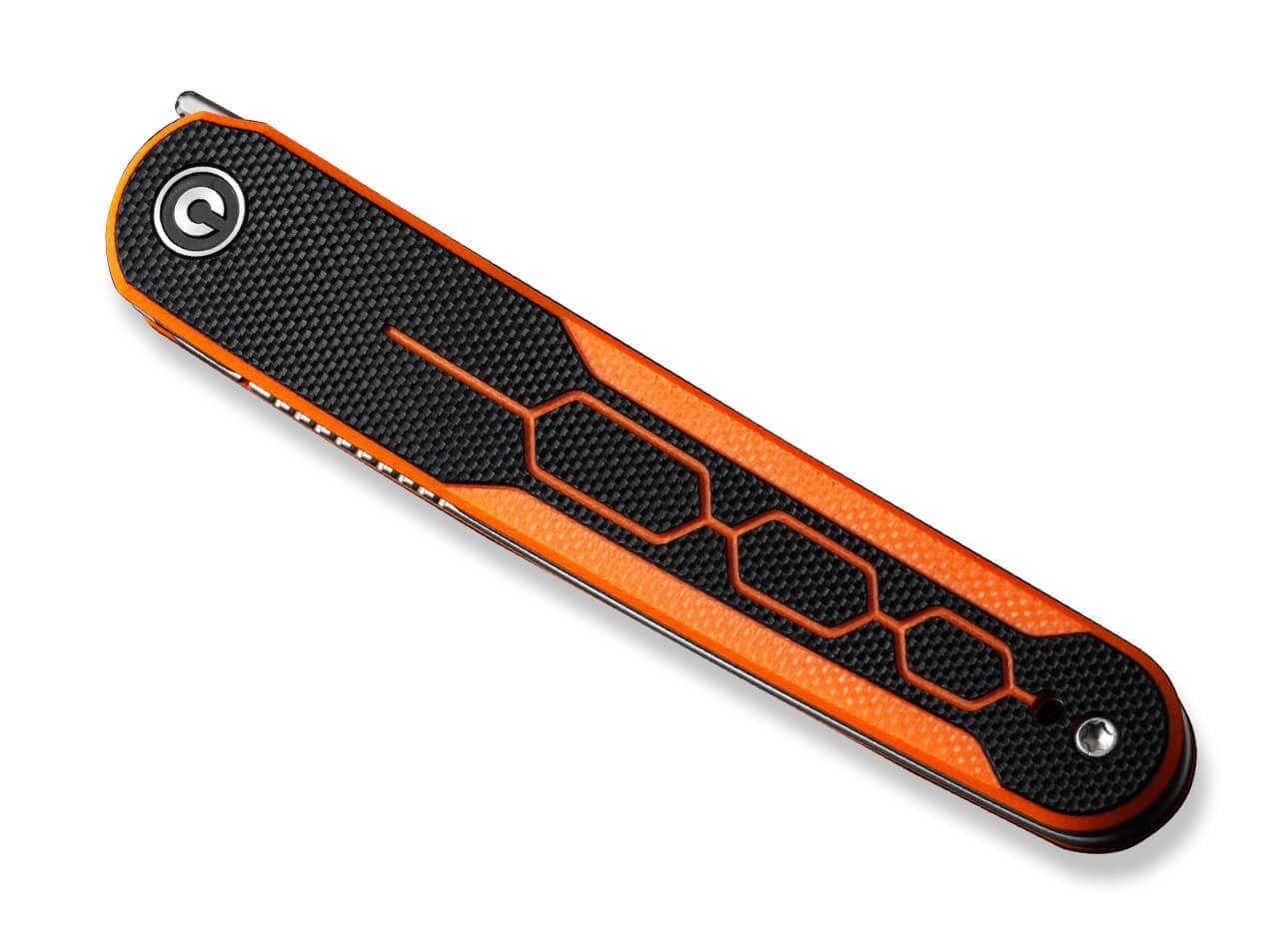 KwaiQ Milled G10 Orange & Black