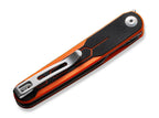 KwaiQ Milled G10 Orange & Black