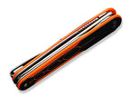 KwaiQ Milled G10 Orange & Black
