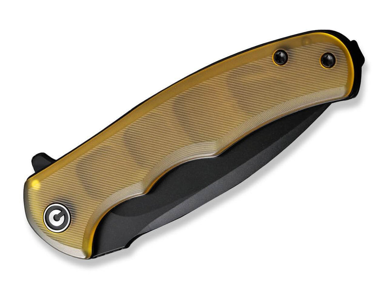 CIVIVI Mini Praxis Ultem Amber & Black