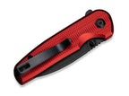 Mini Shakan Nitro-V Red Aluminum Black Stonewash