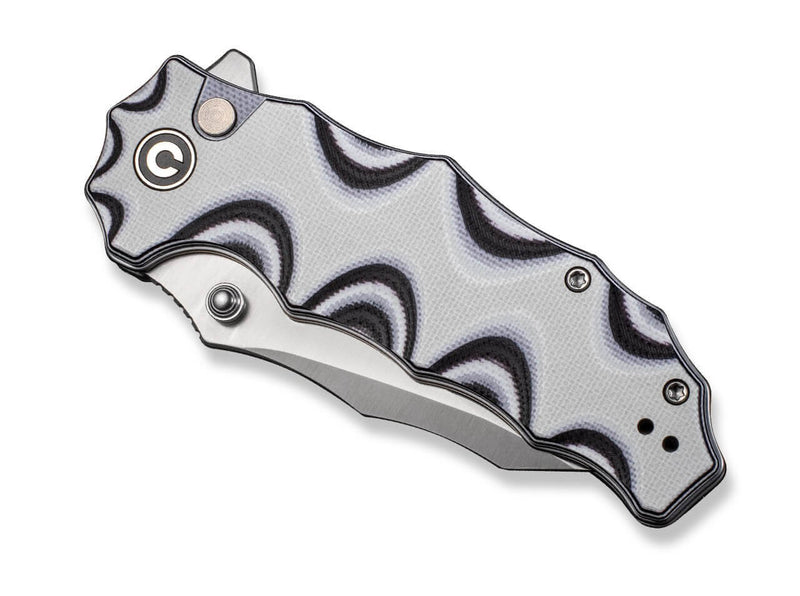 CIVIVI Natterjack 14C28 Black & White G10