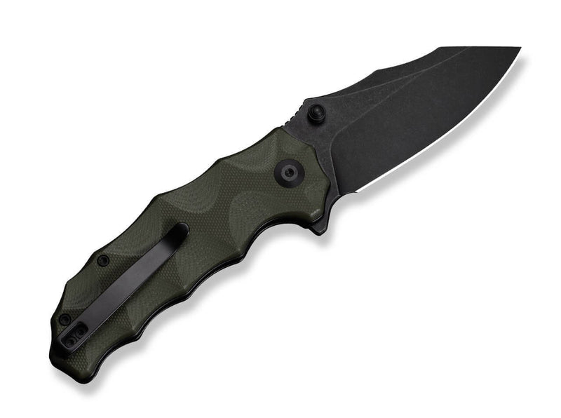 CIVIVI Natterjack 14C28N OD Green G10 Black Stonewashed