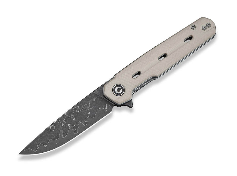 CIVIVI Navo Damascus Ivory G10