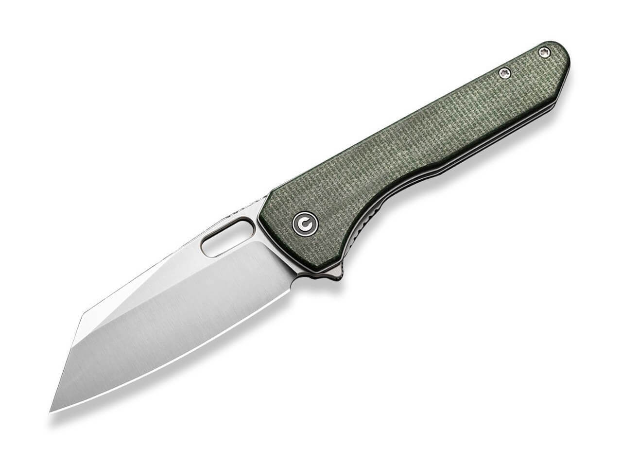 Nugz 14C28N Micarta Green