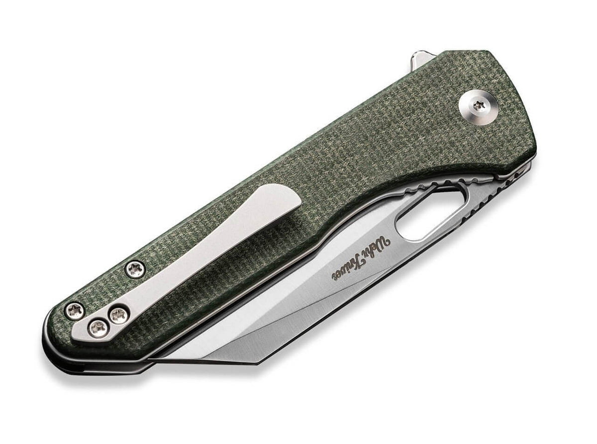 Nugz 14C28N Micarta Green