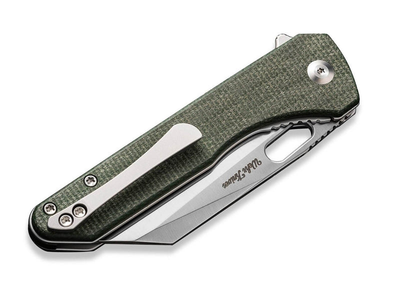 CIVIVI Nugz 14C28N Micarta Green
