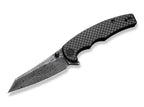 P87 Twill Carbon Damascus