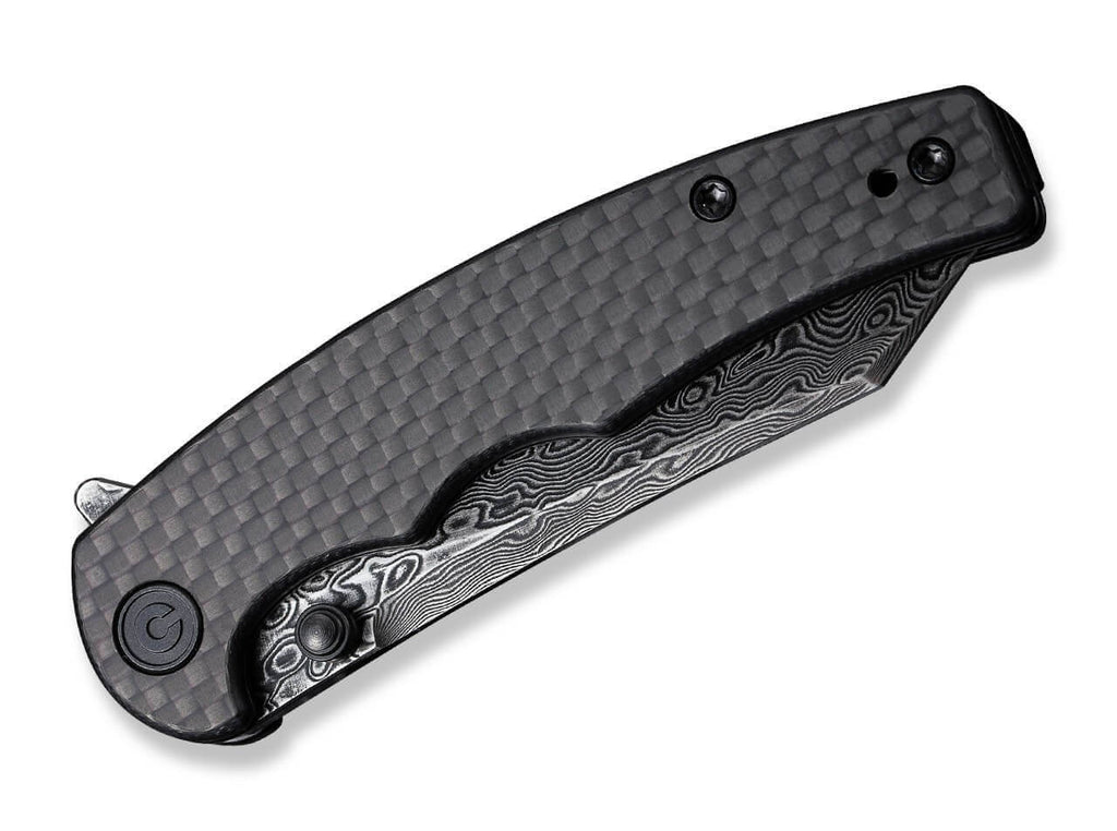 P87 Twill Carbon Damascus