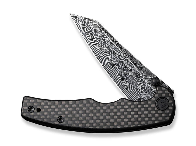 CIVIVI P87 Twill Carbon Damascus