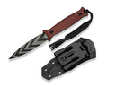 CIVIVI Perfrico 14C28N Burgundy G10 Black & Gray Striped