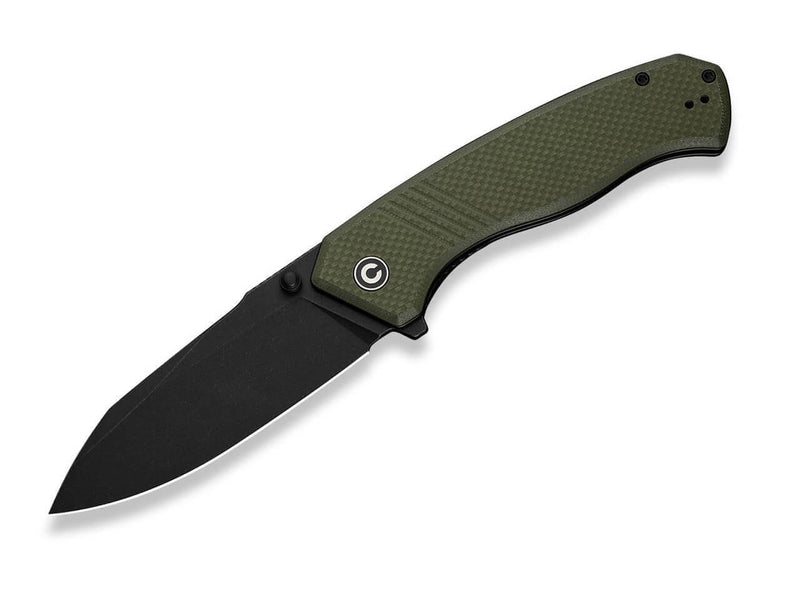 CIVIVI Placoid 14C28N G10 Green Black Stonewash