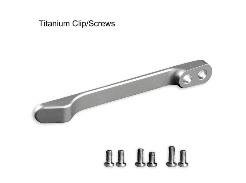 CIVIVI Plain Titanium Clip T001C