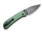 Qubit Aluminum Green Damascus