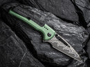 CIVIVI Sentinel Strike Aluminum Green & Black Damascus